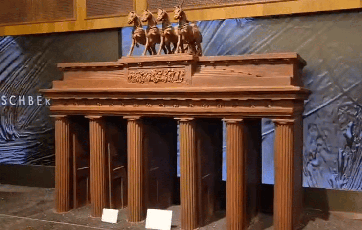 שער ברנדנבורג משוקולד