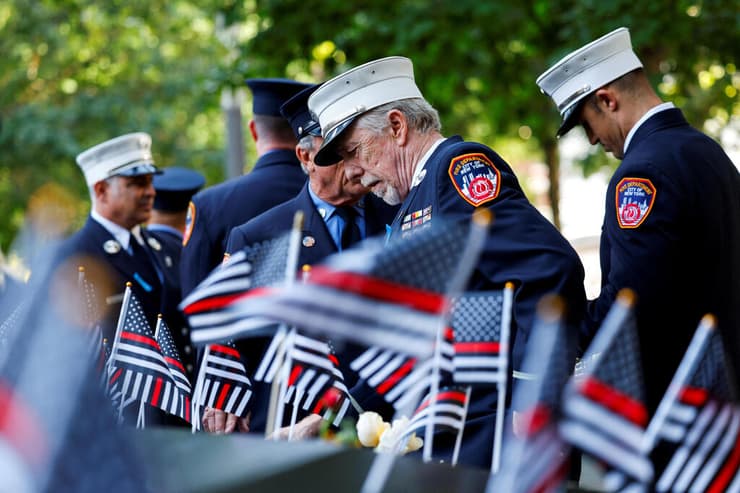 ארה"ב טקסים 24 שנה ל פיגועי 11 בספטמבר ניו יורק