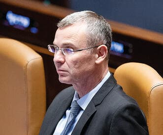 הקים סיעה משלו. יריב לוין (| צילום: אלכס קולומויסקי) yk14511431