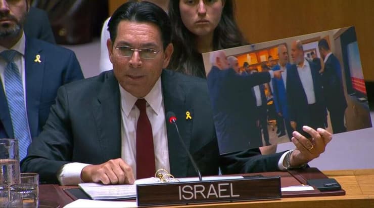 שגריר ישראל באו"ם דנון בדיון במועצת הביטחון על התקיפה הישראלית בקטאר