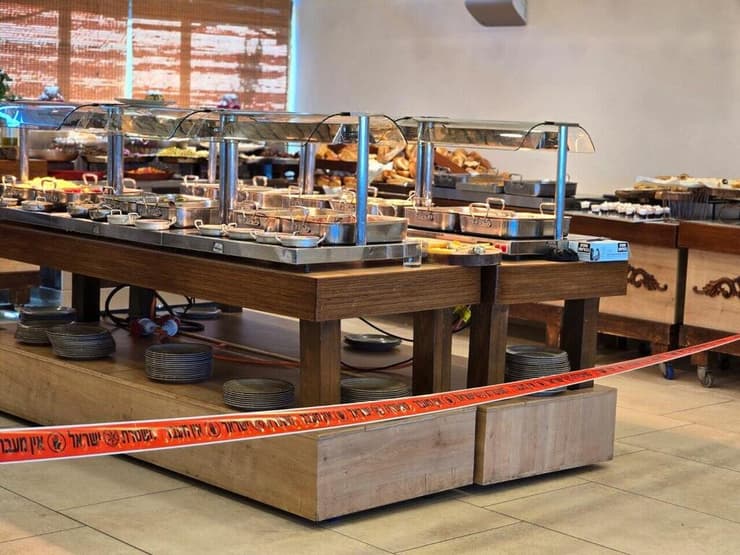 תיעוד מזירת הפיגוע במלון צובה בירושלים