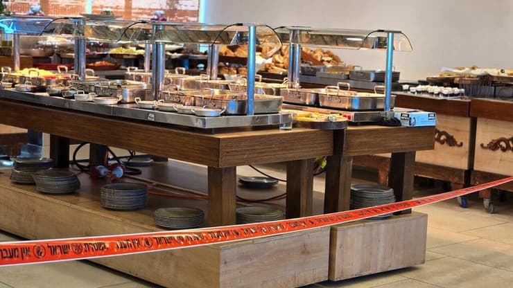 תיעוד מזירת הפיגוע במלון צובה בירושלים