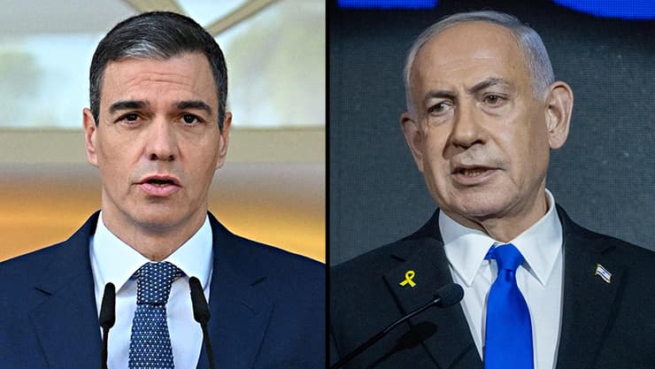 בנימין נתניהו פדרו סנצ'ס 