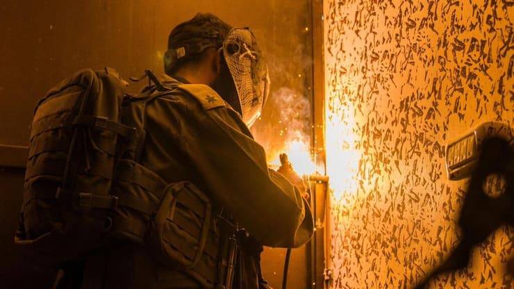 כוחות צה"ל אוטמים את בתי המחבלים שמהפיגוע בצומת רמות