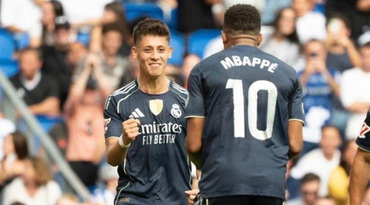 ארדה גולר מודה לאמבפה (La Liga) ארדה גולר מודה לאמבפה