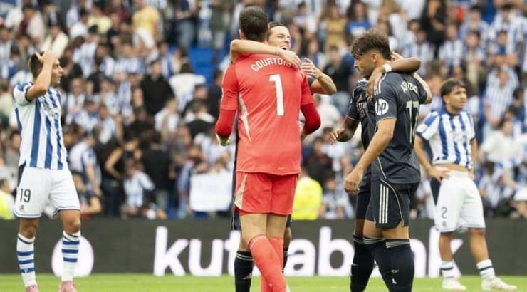 חיבוקי ניצחון בריאל מדריד (La Liga) חיבוקי ניצחון בריאל מדריד