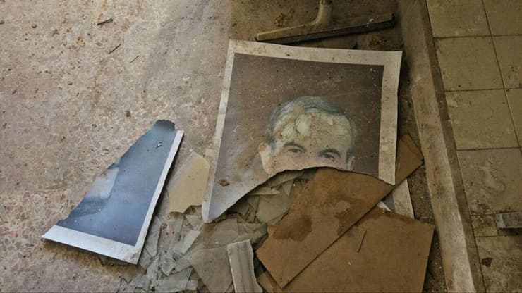 כוחות צה"ל בדמשק סוריה בעיירה קונייטרה הישנה 