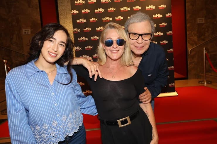 צדי צרפתי, מיה דגן ומשי קליינשטיין בהשקת תיאטרון ToMix