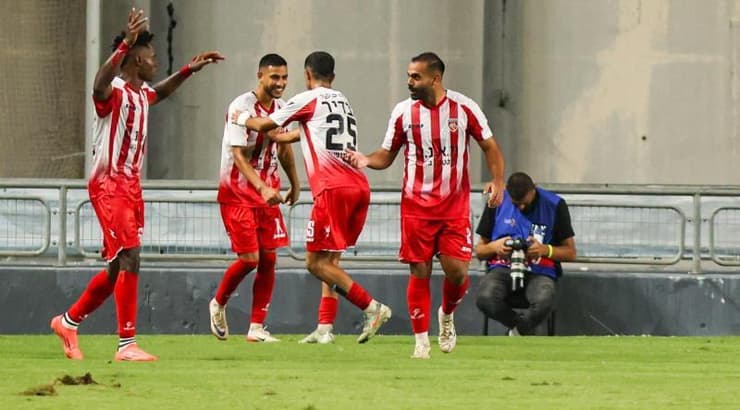 שחקני מ.ס כפר קאסם בטירוף