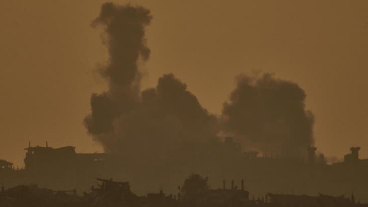 תקיפות אוויריות בצפון מערב העיר עזה