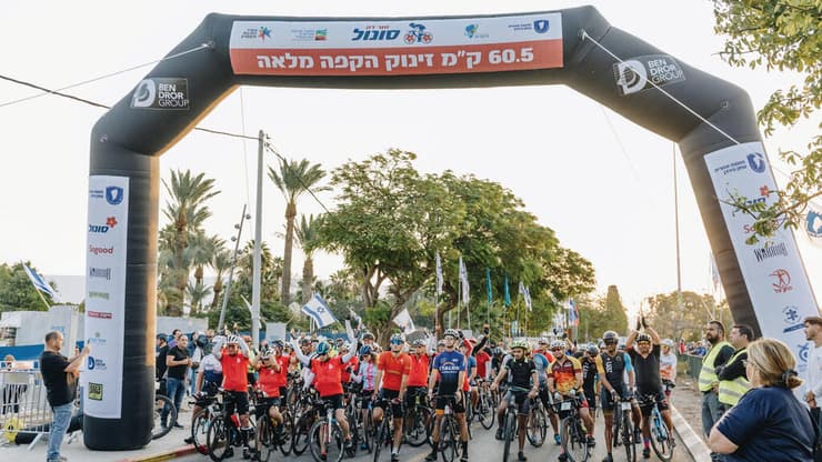 טור דה סונול בכנרת (צילום: קלאודיוס הפקות) טור דה סונול בכנרת