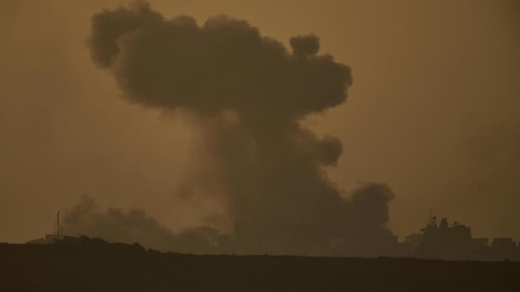 תקיפות אוויריות בצפון מערב העיר עזה