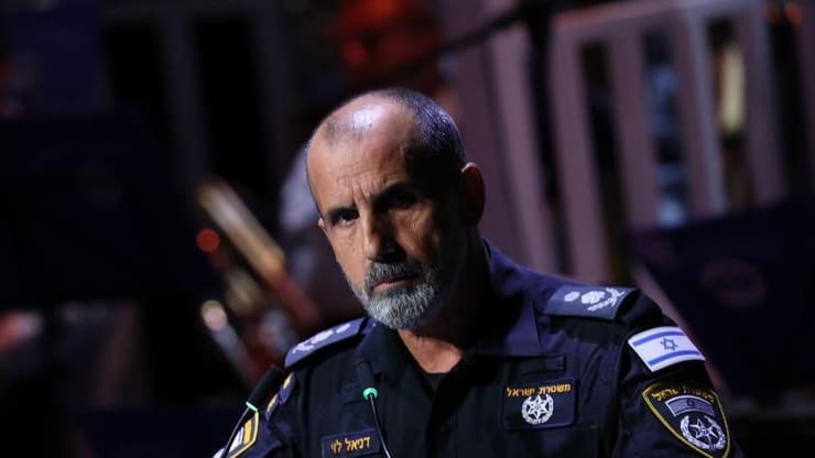 המפכ"ל רנ"צ לוי (צילום: אלכס קולומויסקי) המפכ"ל דני לוי באירוע המשטרה בבית שמש