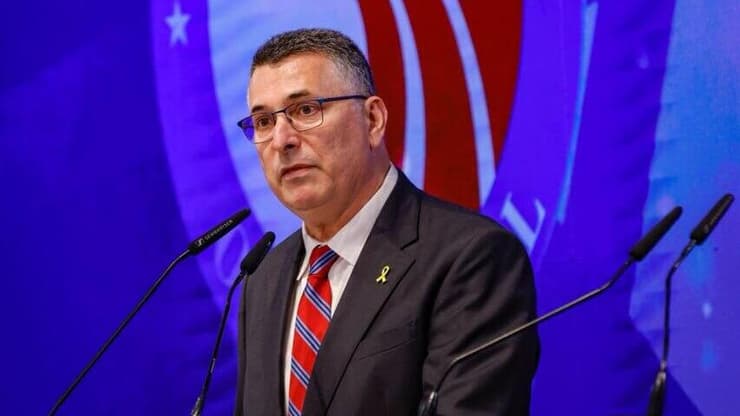 גדעון סער נפגש עם משלחת מחוקקים מארצות הברית במשרד החוץ בירושלים