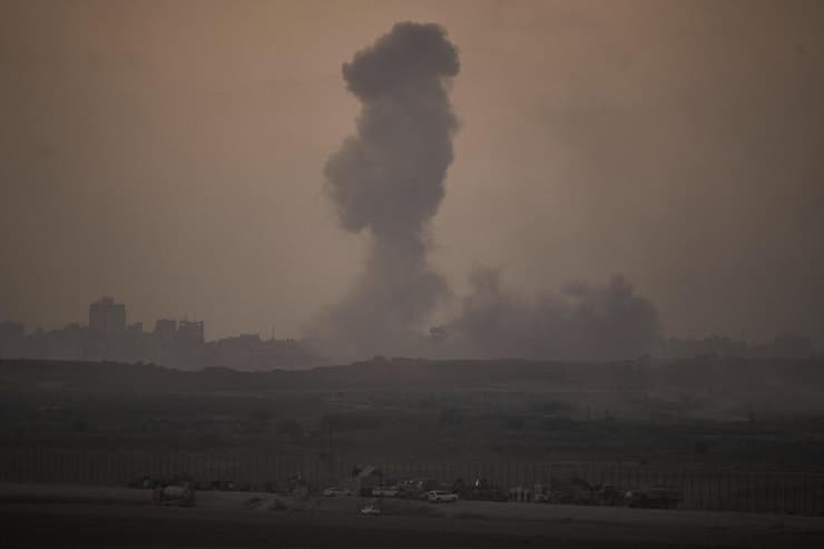 תקיפות אוויריות בצפון מערב העיר עזה