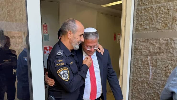 בן גביר והמפכ"ל לוי מגיעים לאירוע המשטרה בבית שמש