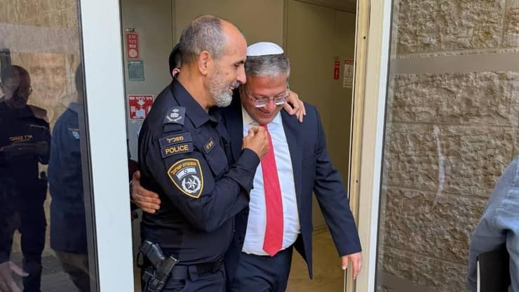 בן גביר והמפכ"ל לוי מגיעים לאירוע המשטרה בבית שמש