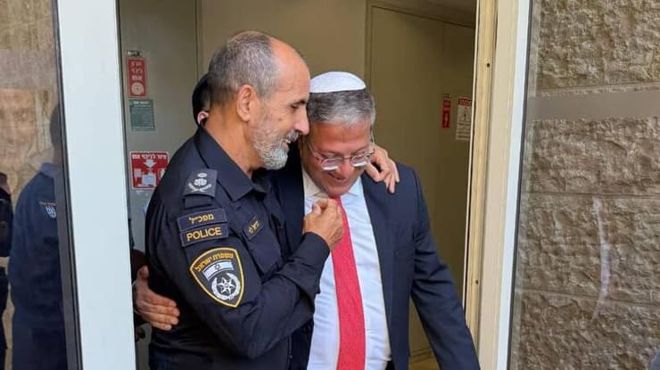 בן גביר והמפכ"ל לוי מגיעים לאירוע המשטרה בבית שמש