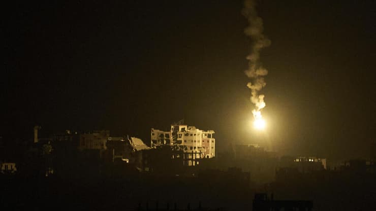 תקיפות אוויריות בצפון מערב העיר עזה