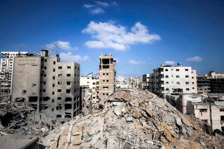 הריסות בעיר עזה