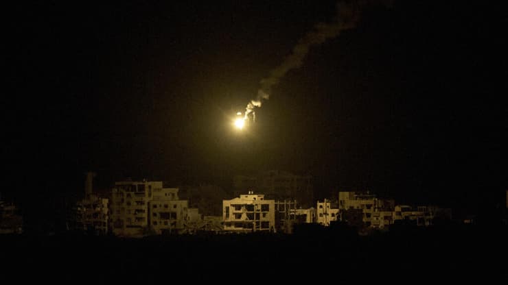 תקיפות אוויריות בצפון מערב העיר עזה