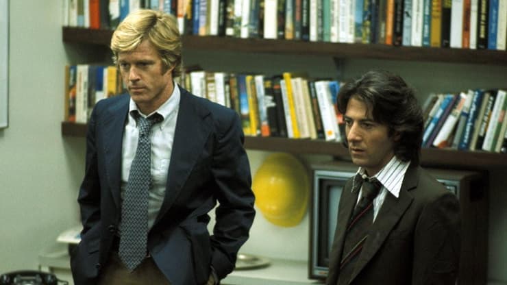 רוברט רדפורד מתוך "כל אנשי הנשיא"