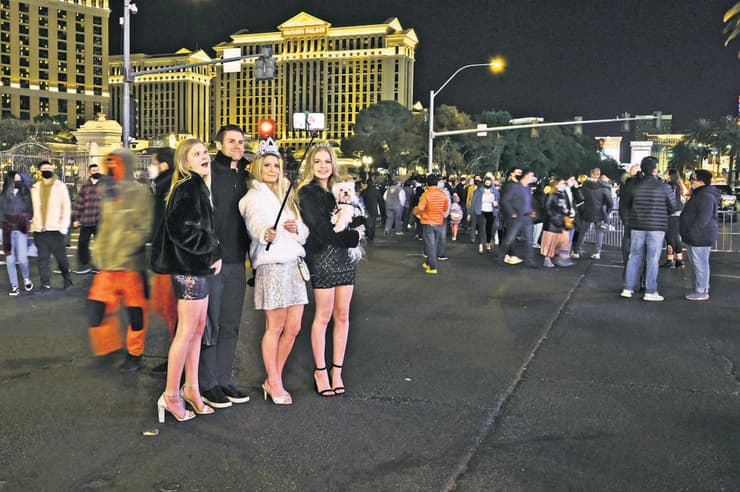 הסטריפ המפורסם בלאס וגאס בשנים הטובות