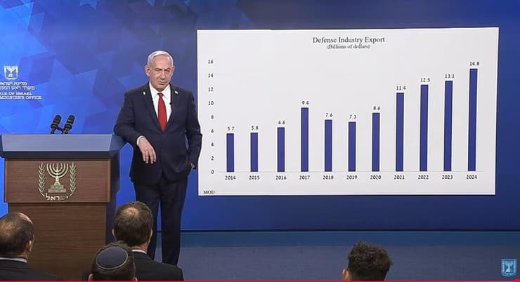 ראש הממשלה נתניהו במסיבת עיתונאים בנושא כלכלי