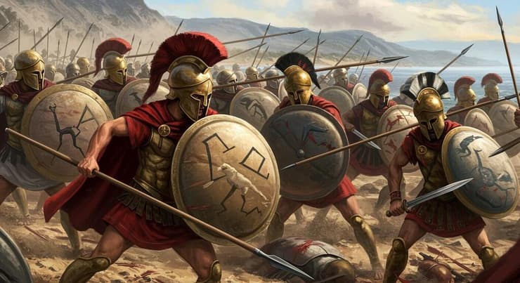 הדמיה של המלחמה הפלופונסית 