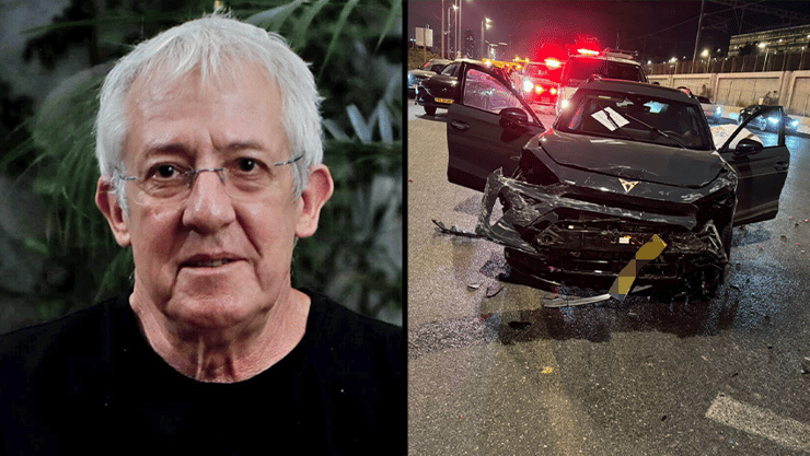 רישיונו של גוב נשלל ל-60 יום. החשד: נהג בהשפעת אלכוהול ופגע ב-9 רכבים 