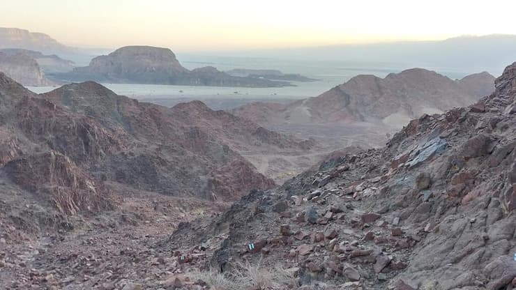 שביל חדש עם נוף מרהיב ומבט לערבה