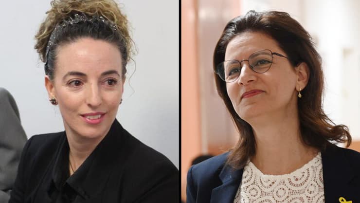 ירדן מן (מימין) ועידית סילמן (צילום: יאיר שגיא, מוטי קמחי) ירדן מן עידית סילמן