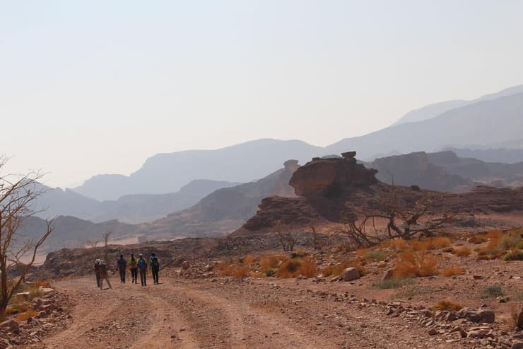 בקעת תמנע במבט דרומה
