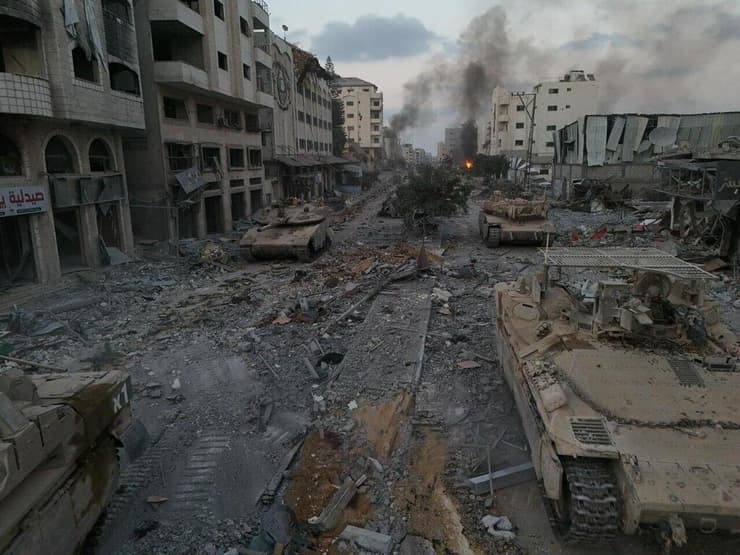 כוחות צה"ל בעיר עזה