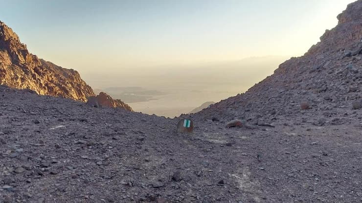 שביל חדש עם נוף מרהיב ומבט לערבה