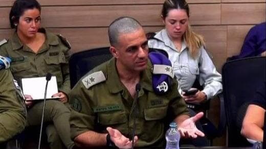 האלוף בר כליפא בוועדה לענייני ביקורת המדינה