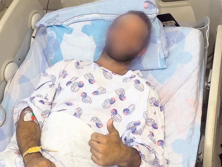 ש' באשפוז אחרי הפציעה