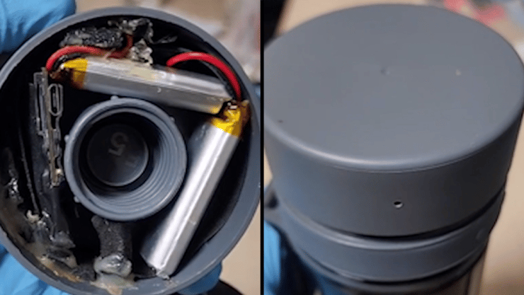 התחזה לנבחן ב סיעוד: כוס תרמית הפכה לערכת הקלטה ושמע 