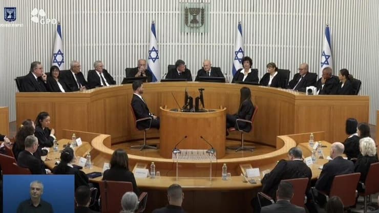 טקס פרישת שופט בית המשפט העליון יוסף אלרון