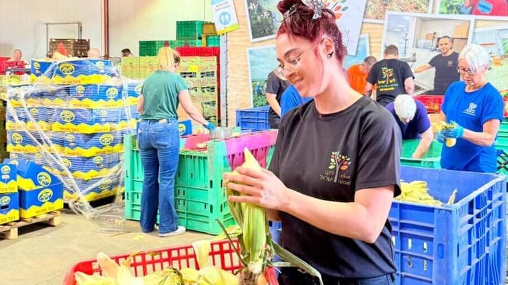 "היה לנו חשוב להעניק סל עשיר ומגוון". האריזות לחגי תשרי (קרדיט: לקט ישראל) לקט ישראל - חלוקת סלים לראש השנה