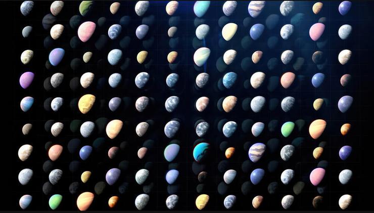 את רובם הגדול לא ראינו ישירות. הדמיות של כמה מכוכבי הלכת שהתגלו עד כה במערכות שמש אחרות (איור: NASA’s Goddard Space Flight Center) את רובם הגדול לא ראינו ישירות. הדמיות של כמה מכוכבי הלכת שהתגלו עד כה במערכות שמש אחרות