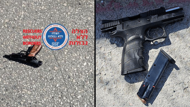 הנשק של המחבל מפיגוע הירי במעבר אלנבי