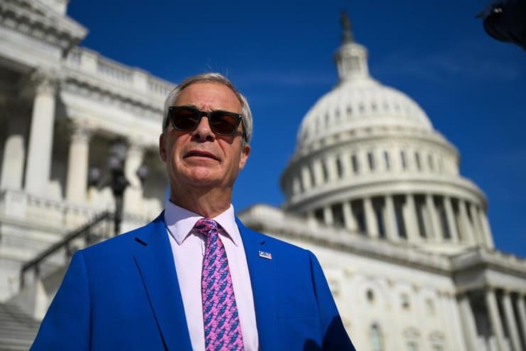 נייג'ל פראג' בדיון ב בית הנבחרים של ארה"ב 3 בספטמבר