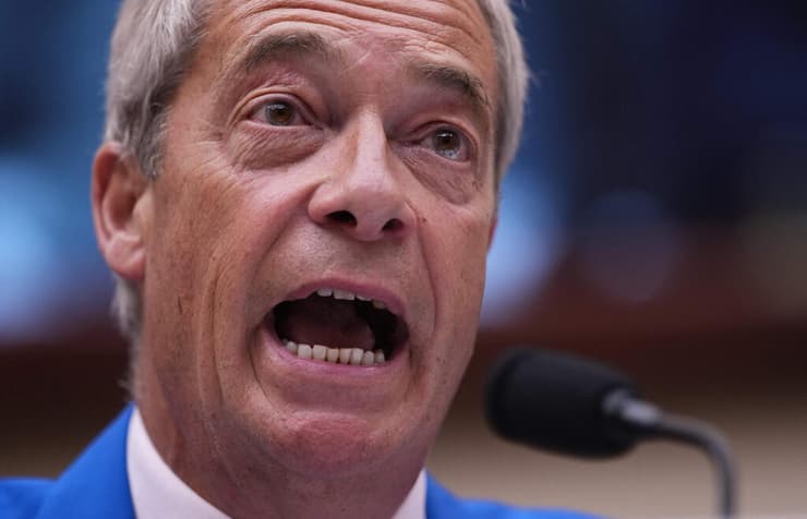 Nigel Farage at a debate in the U.S. House of Representatives, September 3