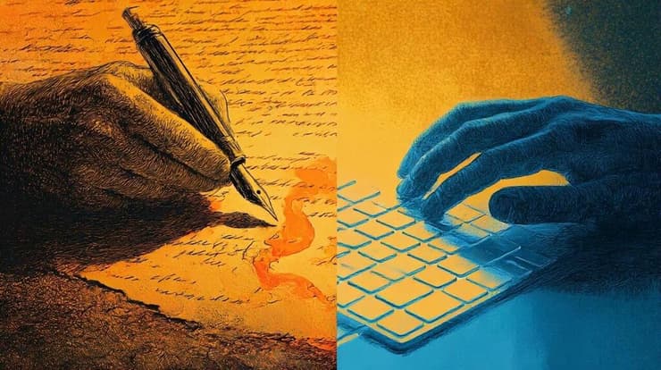 מידג׳רני כתיבה