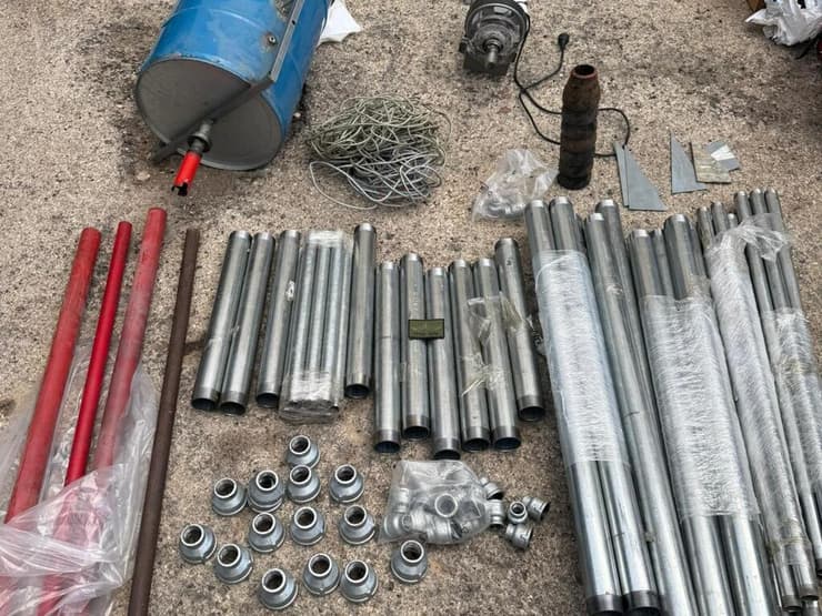 צילום: דובר צה"ל רקטות ואמצעי לחימה נתפסו במהלך מבצע מעצרים של כוחות צה"ל, שב"כ והימ"מ במרחב רמאללה