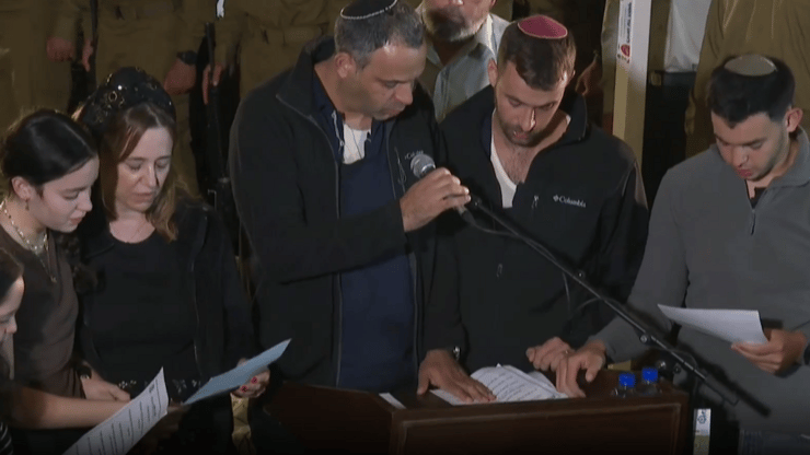 הלווייתו של סגן איתן אבנר בן יצחק בהר הרצל בירושלים