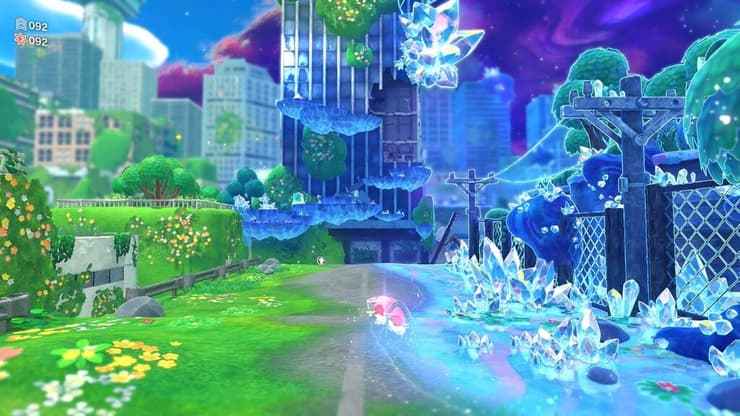 מתוך הגרסה החדשה של Kirby and The Forgotten Land 