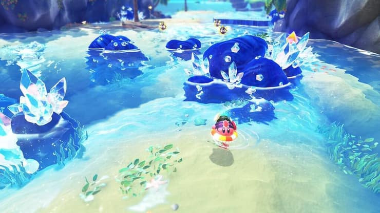 מתוך הגרסה החדשה של Kirby and The Forgotten Land 