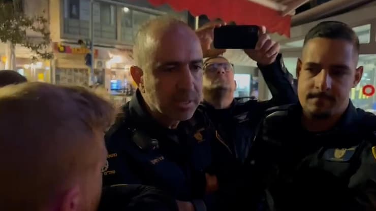 ח"כ נעמה לזימי מתעמתת עם המשטרה בירושלים